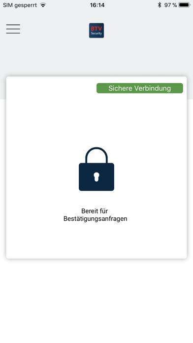 BTV Security Screenshot