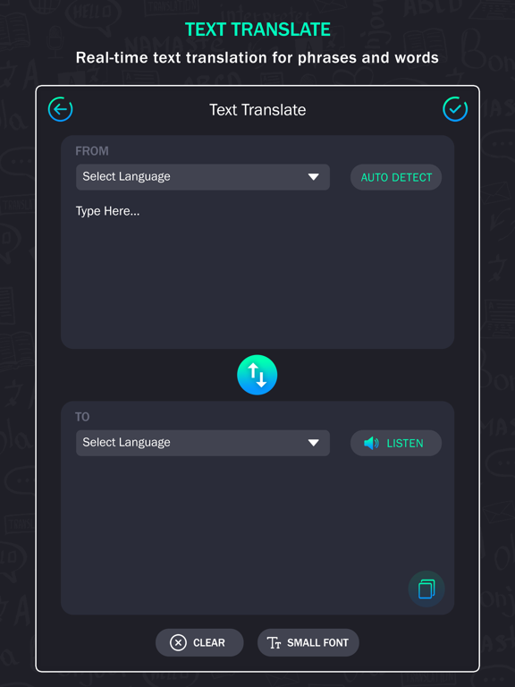 Screenshot #4 pour All Language Translate App