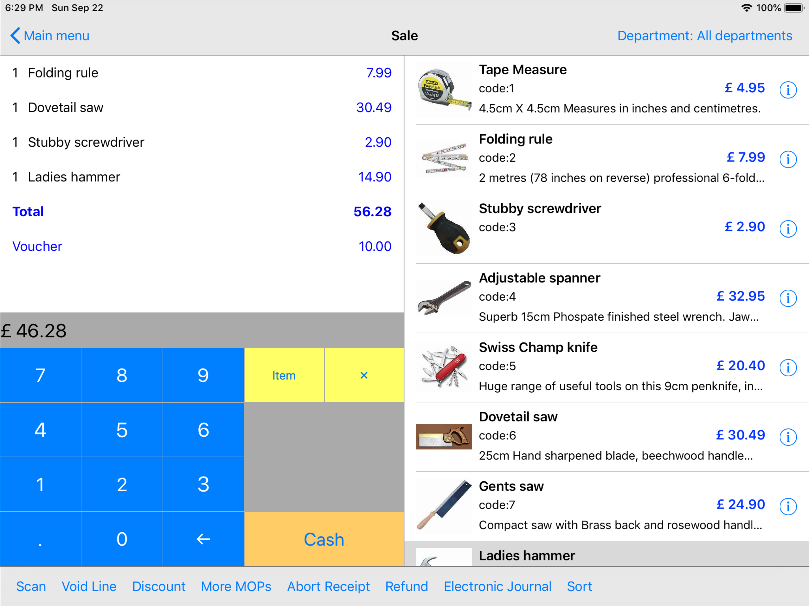 SW Point of Sale screenshot 11