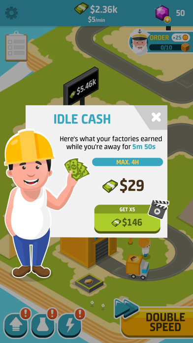 Screenshot #2 pour Idle Industry World