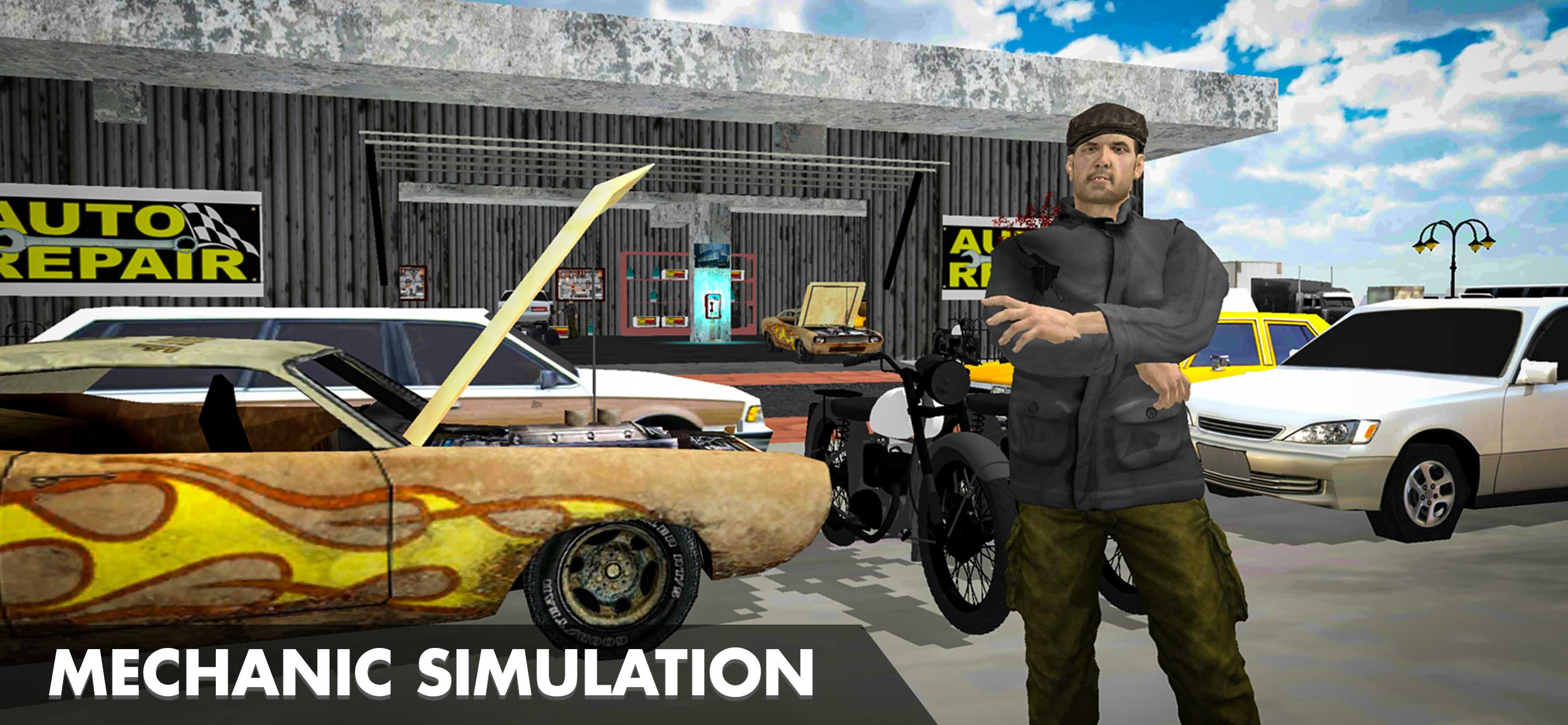 3D Car Mechanic Job Simulator