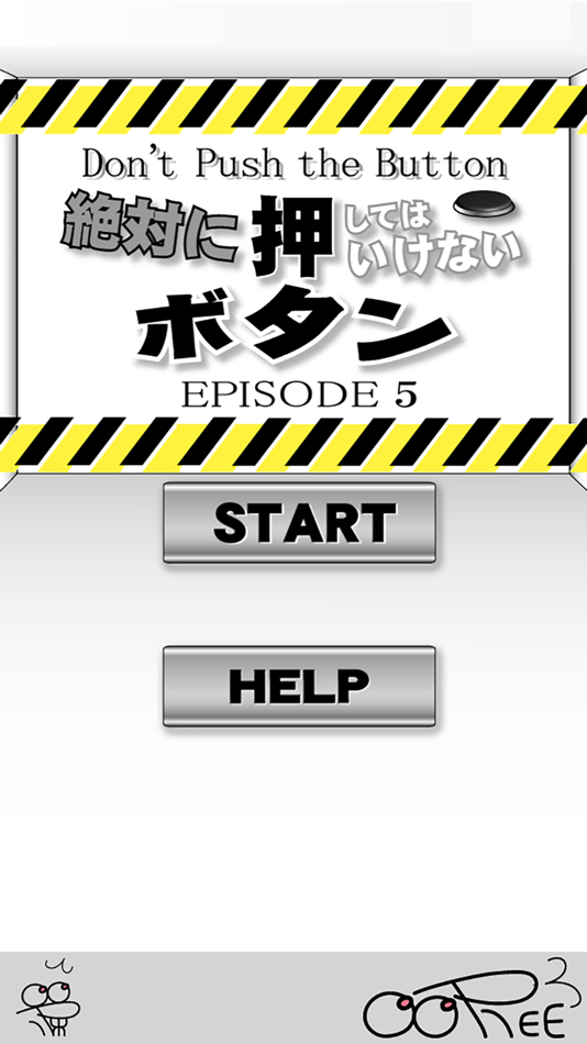 #4. Don't Push the Button5 (iOS) Podle: YOUHEI SHINRA