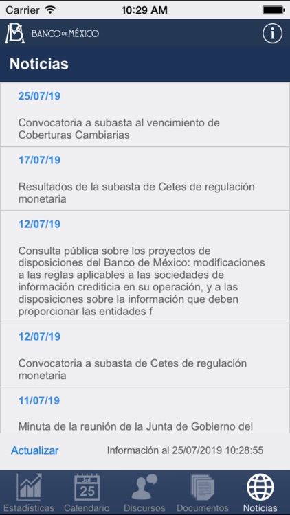 Banxico al día para iPhone screenshot-6