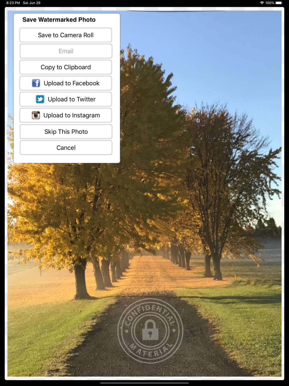 iPad screenshot