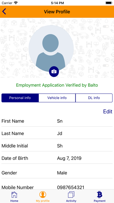 BaltoRX Driver Screenshot