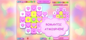 Valentine Hearts Collapse Game screenshot #1 for iPhone