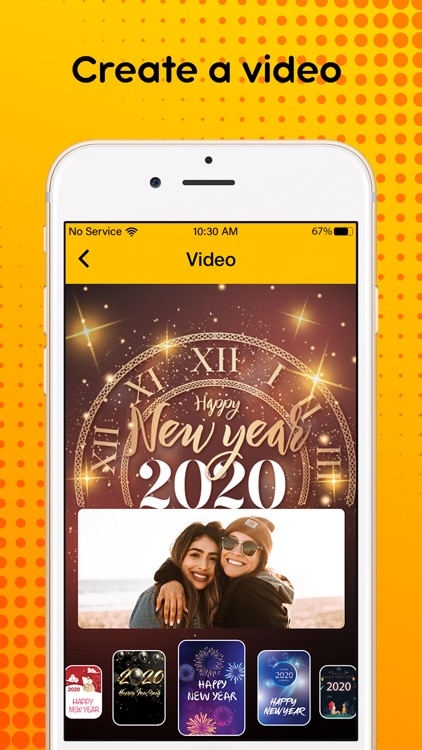New Year 2020 : Video Maker screenshot-4