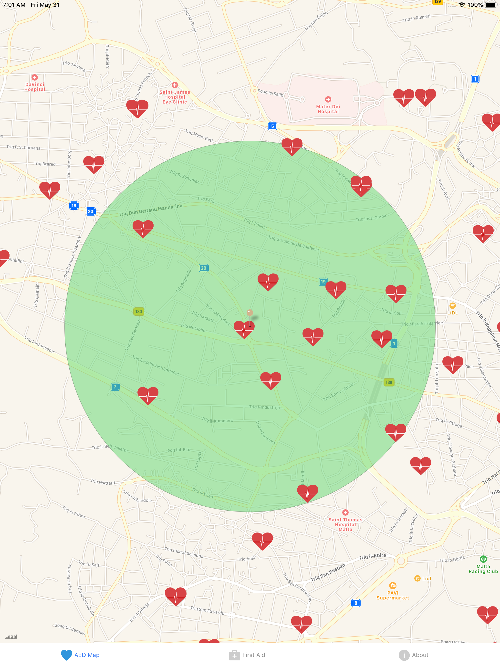AED Malta