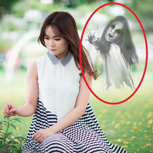 Ghost Camera Photo Montage