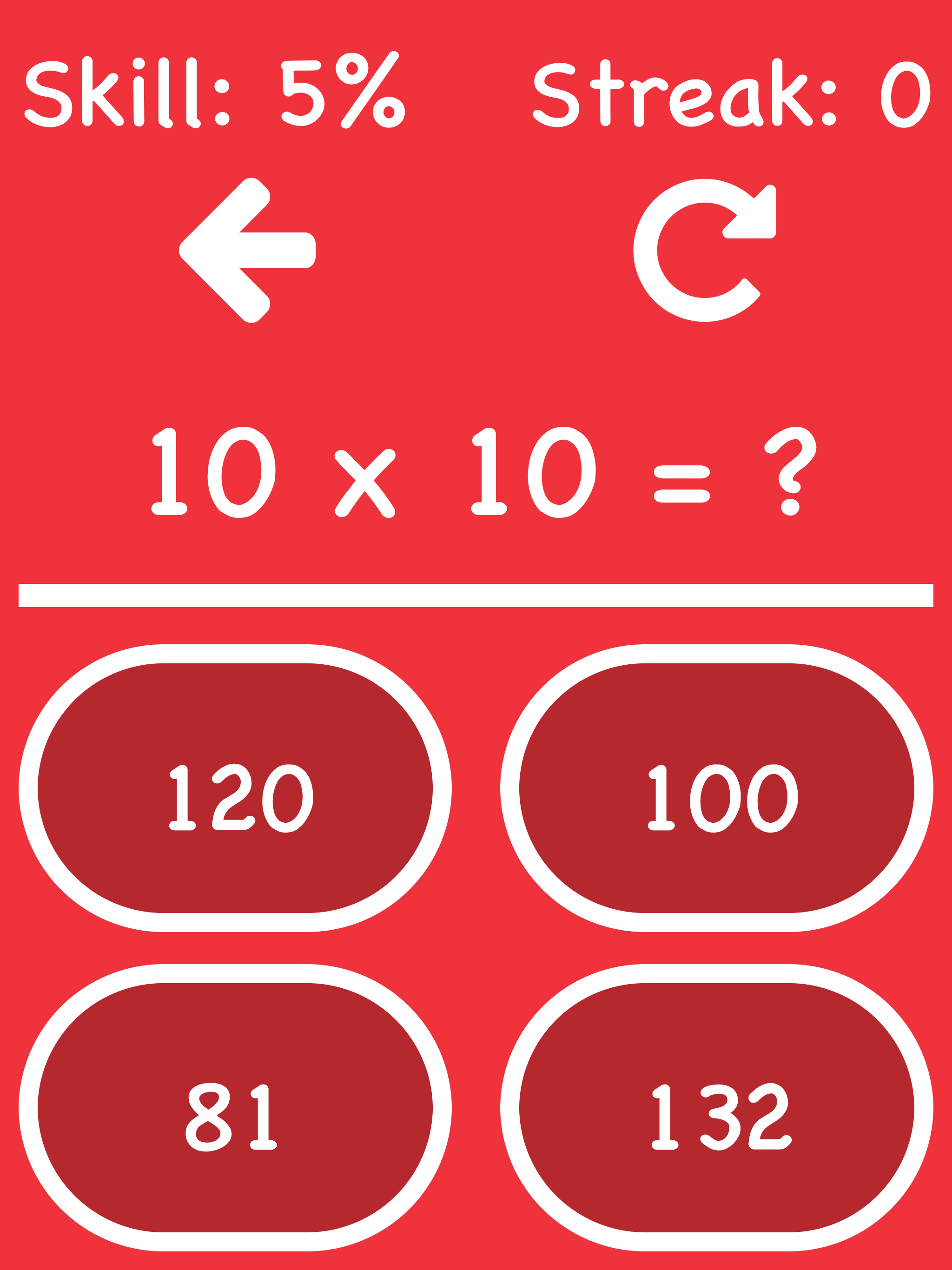 Cool Times Tables Flash Cards