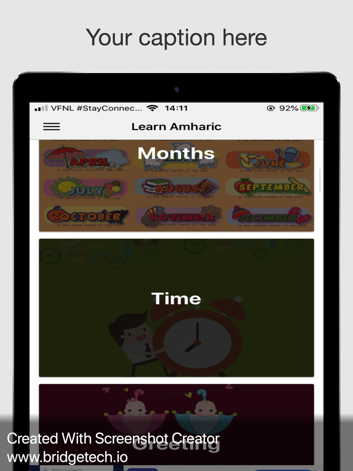 Learn Amharic language - Ethio