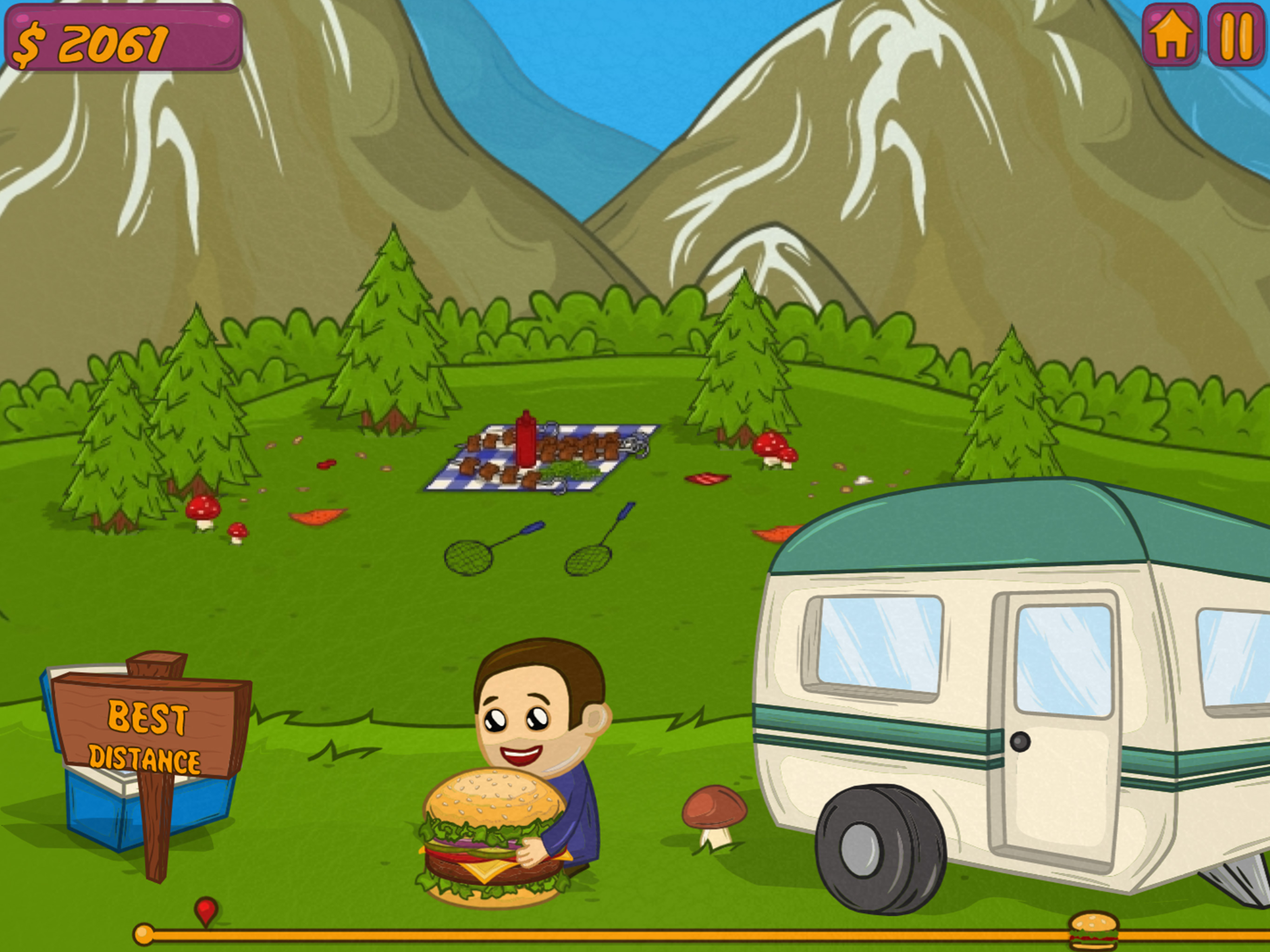 Mad Burger: Launcher Game