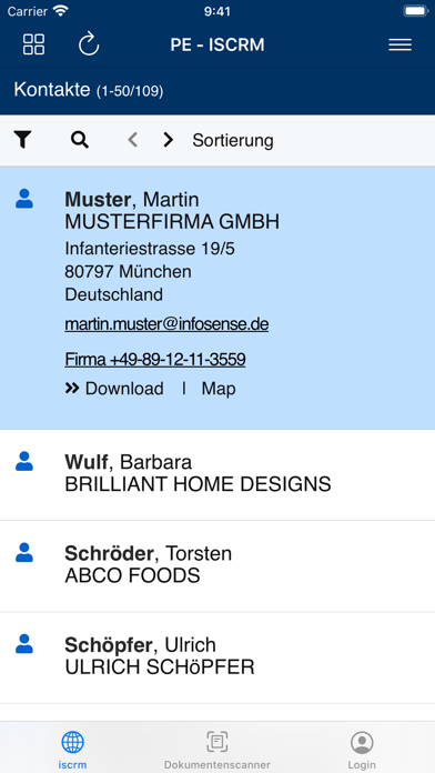 infosense Screenshot
