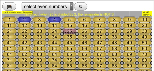 Even Odd Multiples Factors(圖7)-速報App