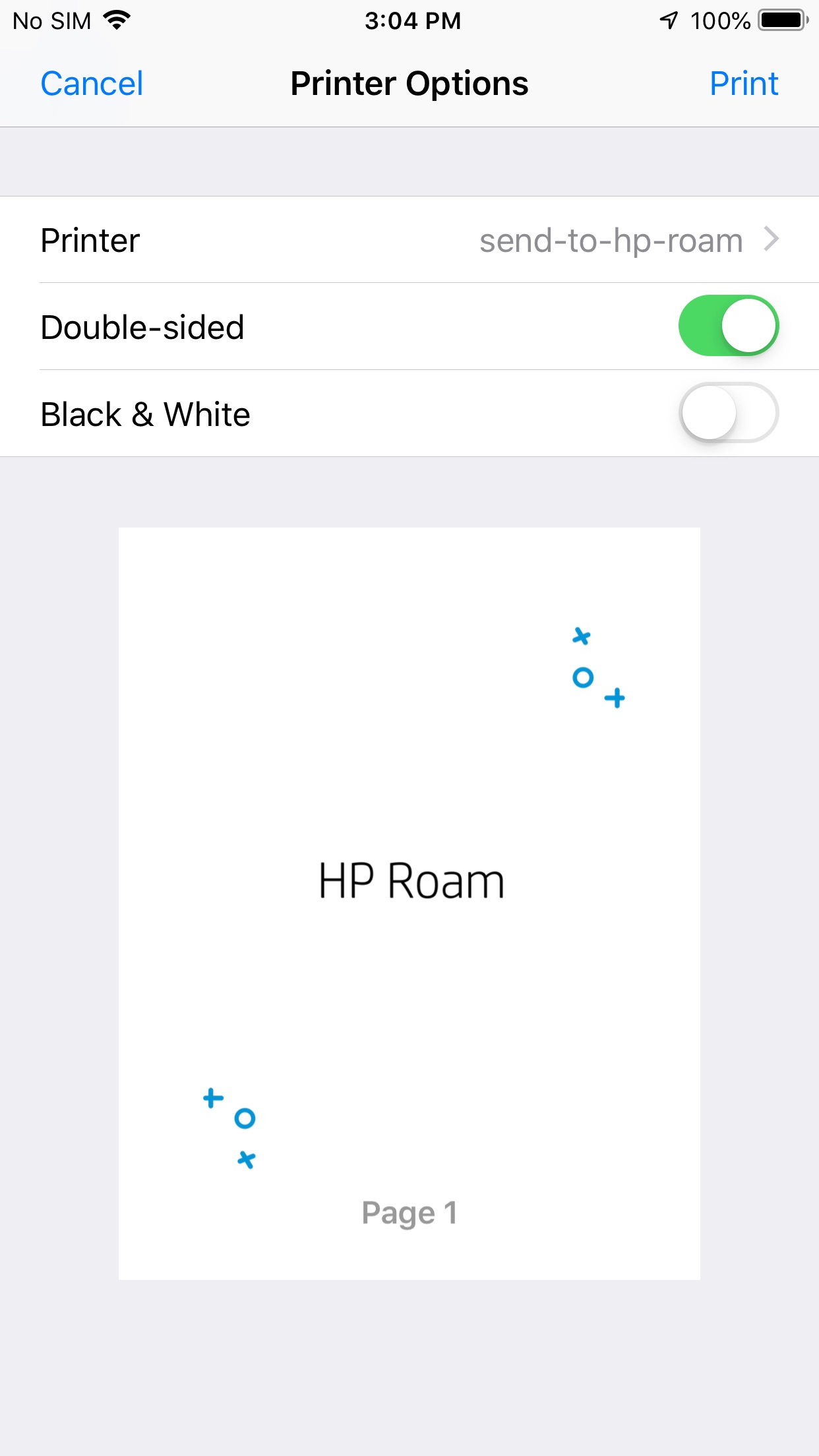 Screenshot 2 of HP Roam