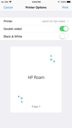 HP Roam iPhone image 2