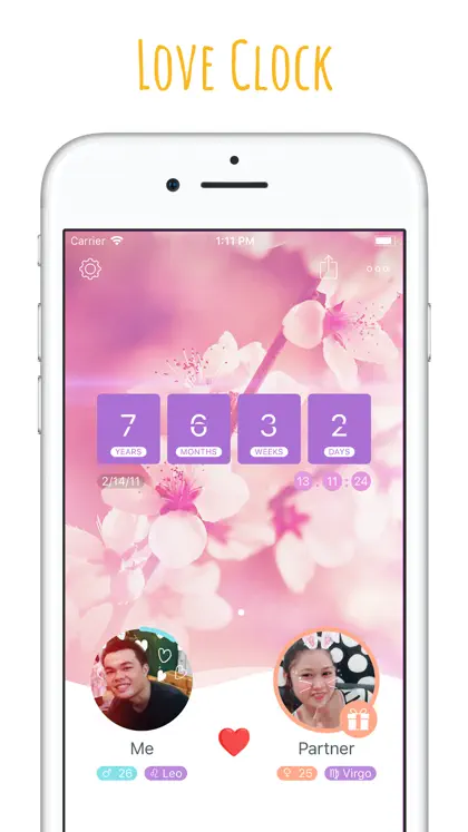 Screenshot 4 di 5 di inlove - Love Days Counter