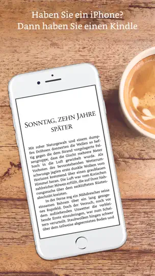 Screenshot von Amazon Kindle auf dem iPhone 1
