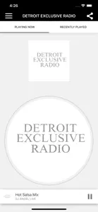 DETROIT EXCLUSIVE RADIO screenshot #1 for iPhone