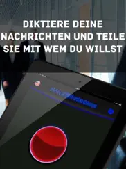 sprachdiktat - transkribus ipad bildschirmfoto 2