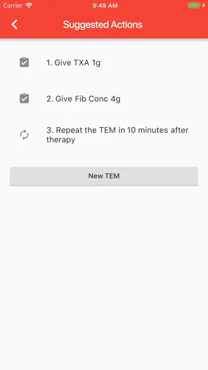 TEM Guide screenshot 2