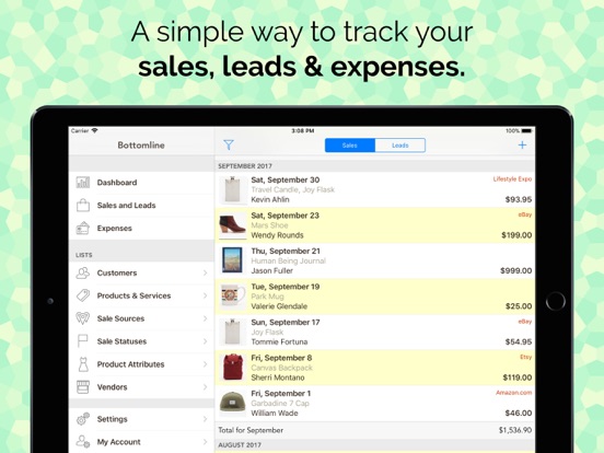 Screenshot #4 pour Sales Tracking