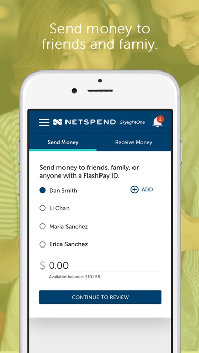 Netspend Skylight ONE Screenshot