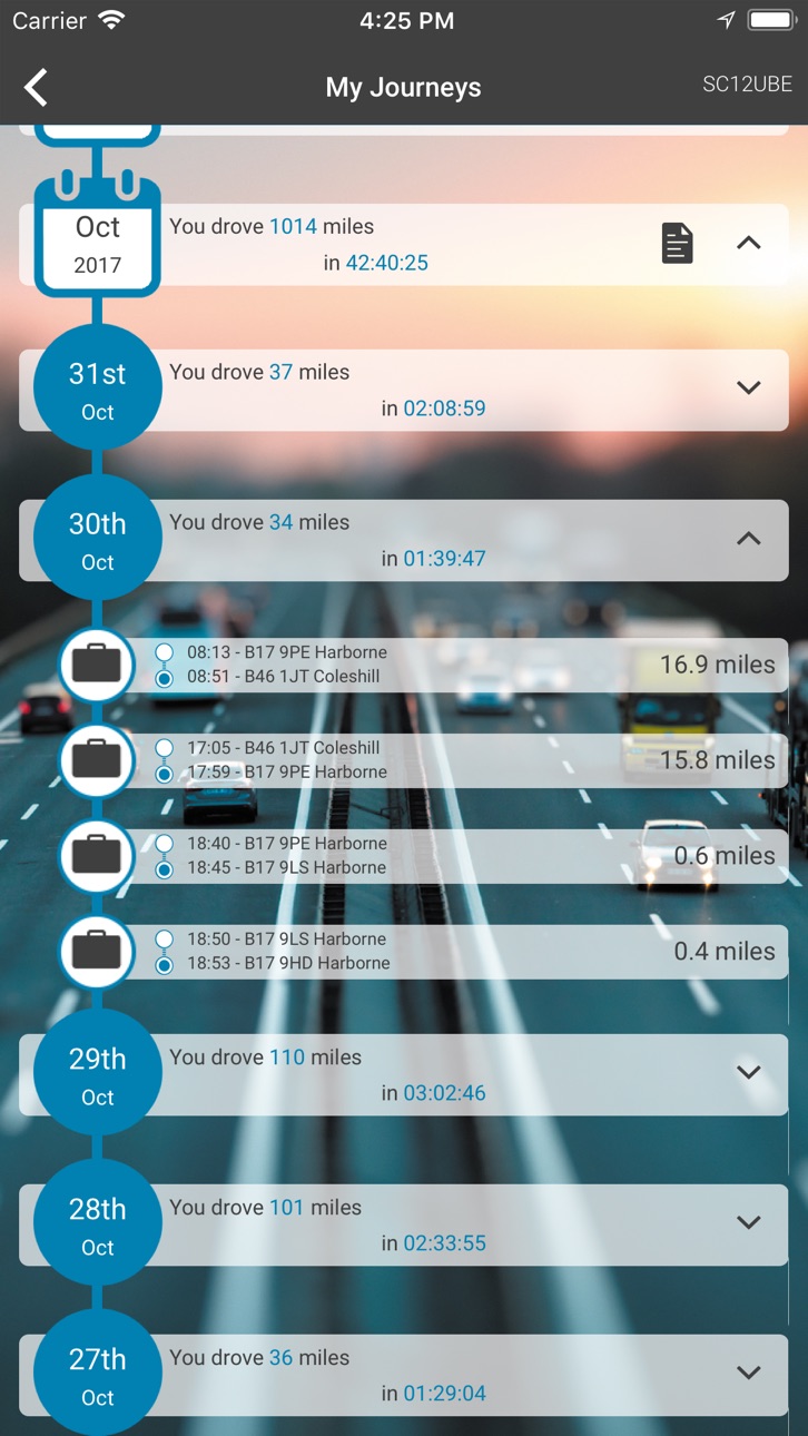 iPhone screenshot