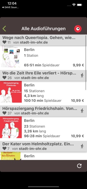 stadt im ohr Audiotour Berlin im App Store