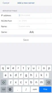 rcon game server admin manager iphone screenshot 4