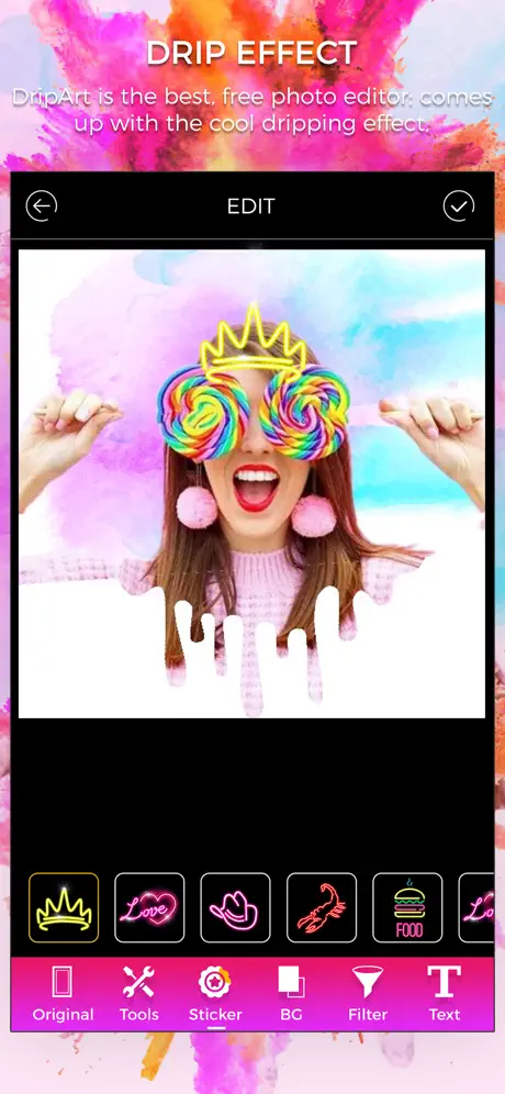 Drip Effect Photo Editor