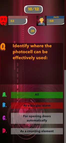 Game screenshot Physics test Quiz hack