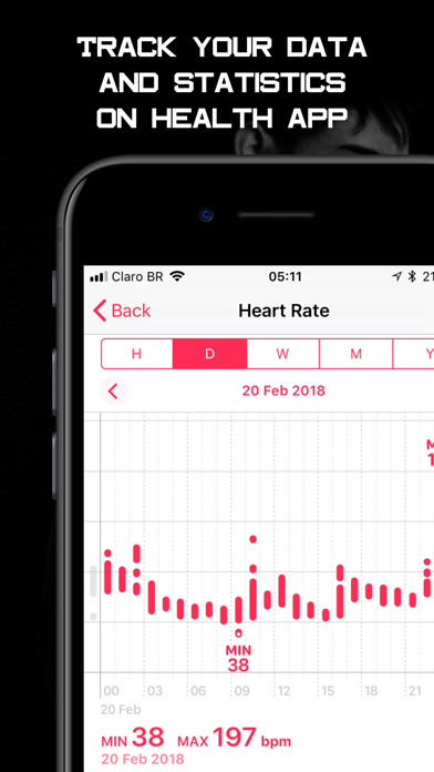 Screenshot #3 pour Get Fit: Workout Heart Monitor