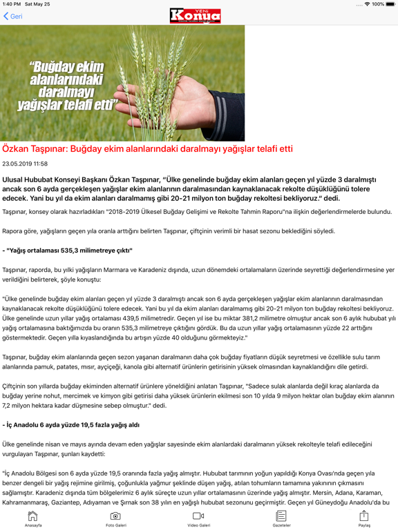 Screenshot #5 pour Yeni Konya Gazetesi