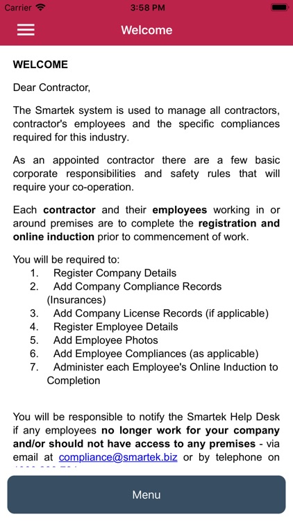 Smartek Subcontractor