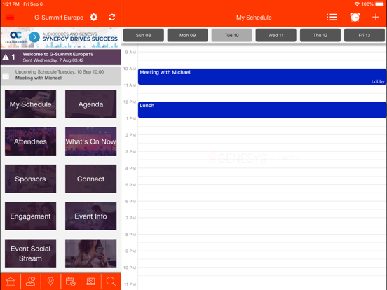 Screenshot #5 pour Genesys Events