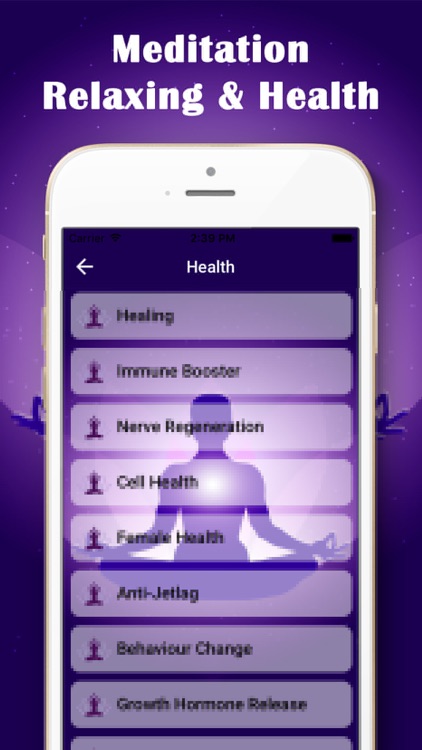 Meditation : Relaxing & Health