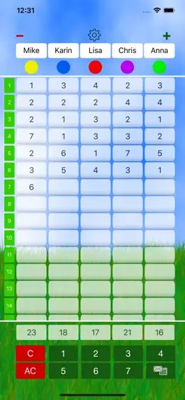 Game screenshot Mini Golf Score Card mod apk