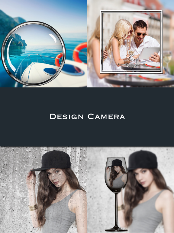 Design Camera  - Art Frames iPad screenshot 5 - Photo & Video app