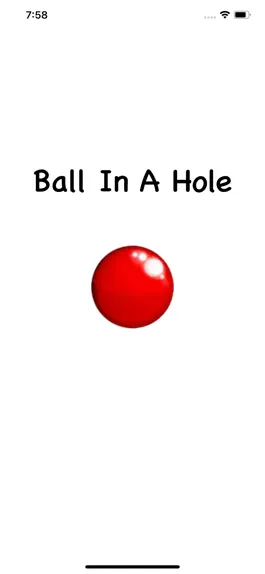 Game screenshot Ball In A Hole mod apk
