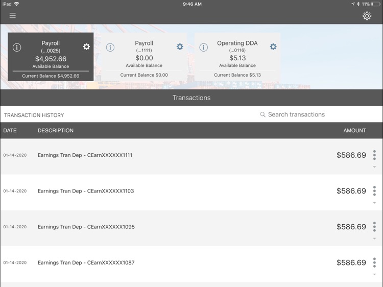 Seattle Bank Business for iPad
