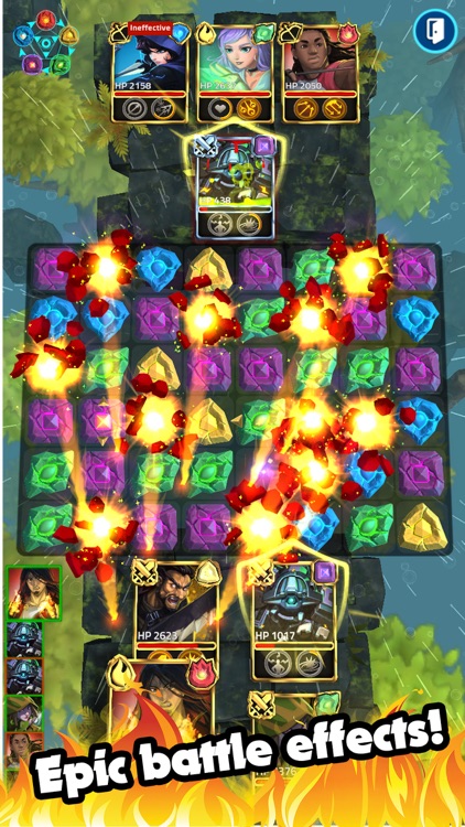 Match 3: Element Saga RPG 2020 screenshot-0