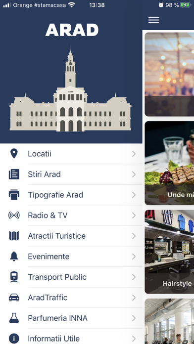 Arad City App screenshot 2