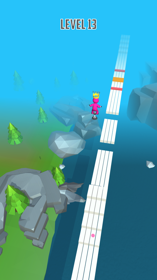 #7. Jumping Man 3D (iOS) 由: NikSan Tech