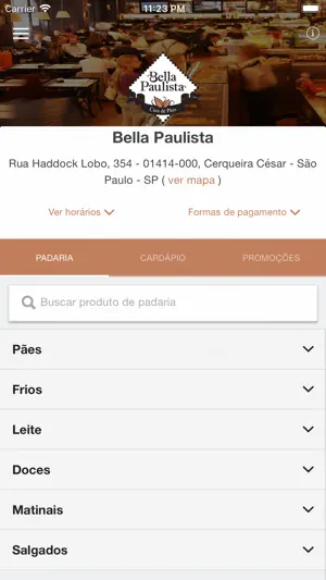 Padaria Bella Paulista screenshot 2