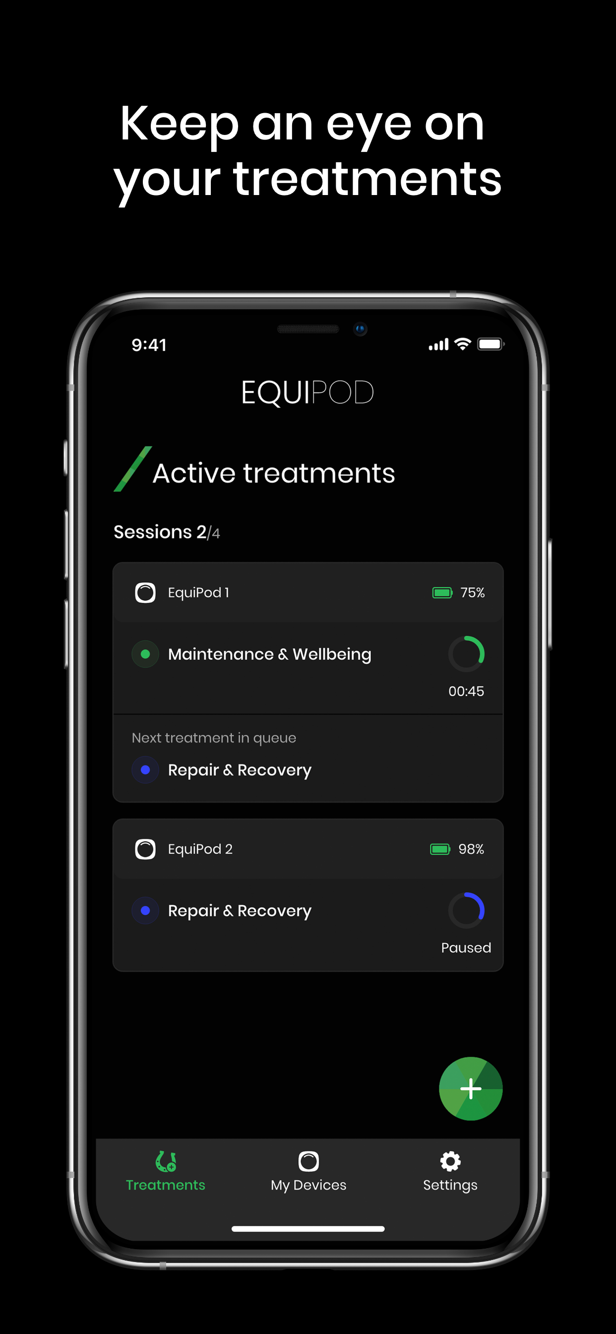 EquiPod Bluetooth Control