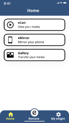 eSight screenshot 1