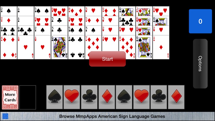 40 Thieves Solitaire