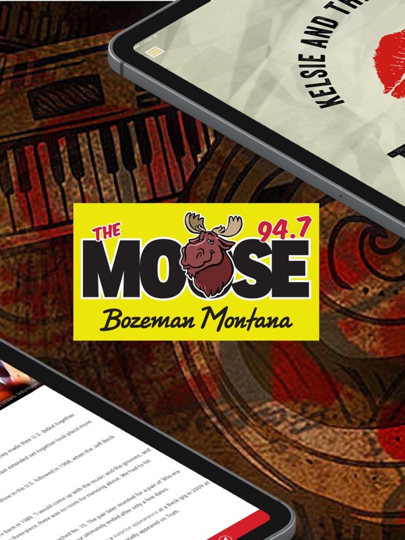 The Moose 94.7 FM iPad screenshot 2 - Music app