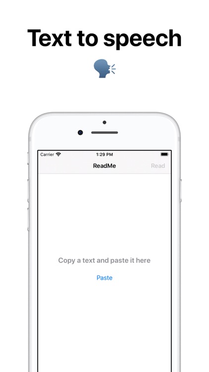 Text to speech reader